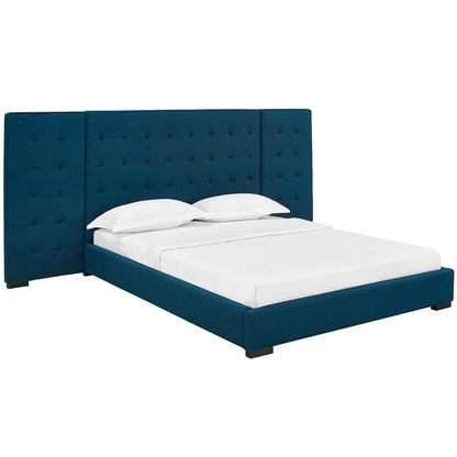 Modway Sierra Queen Upholstered Fabric Platform Bed FredCo