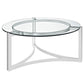 Modway Signet Stainless Steel Coffee Table FredCo