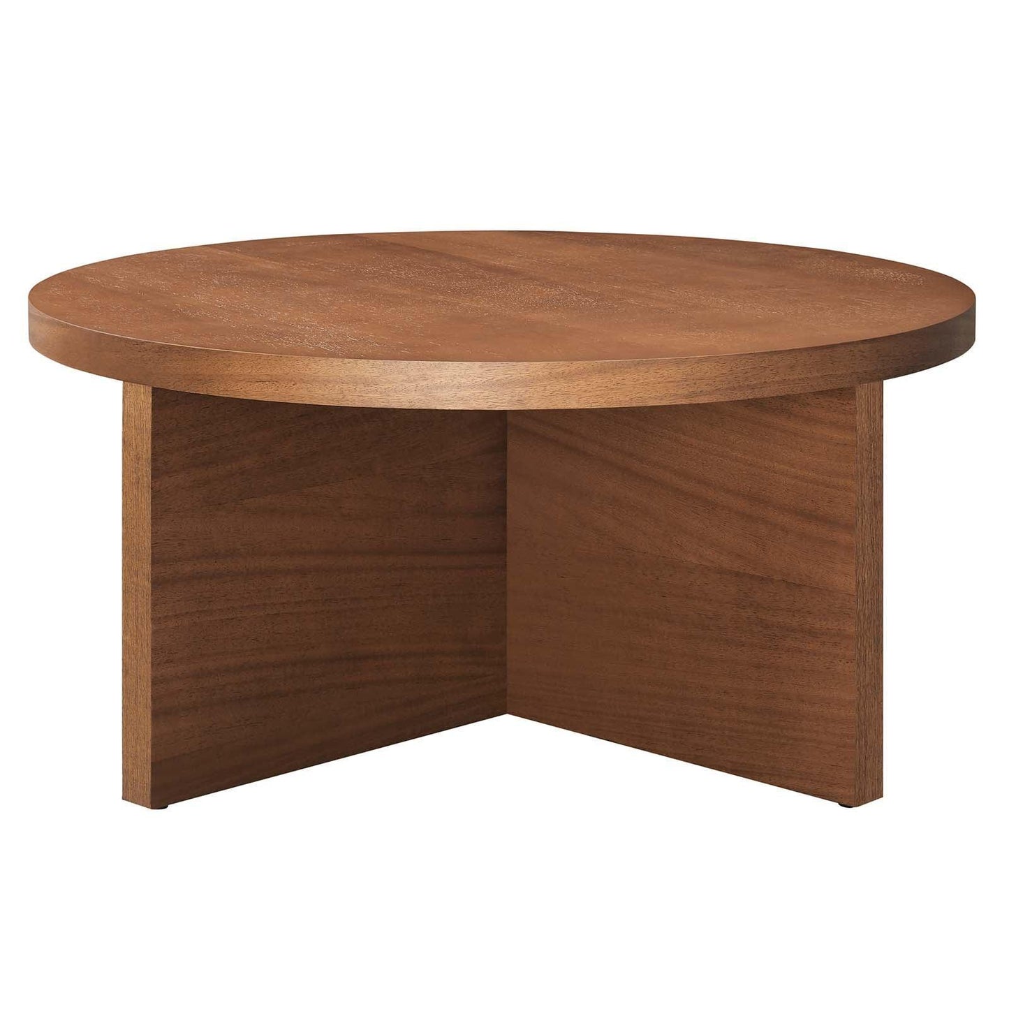 Modway Silas Round Wood Coffee Table FredCo