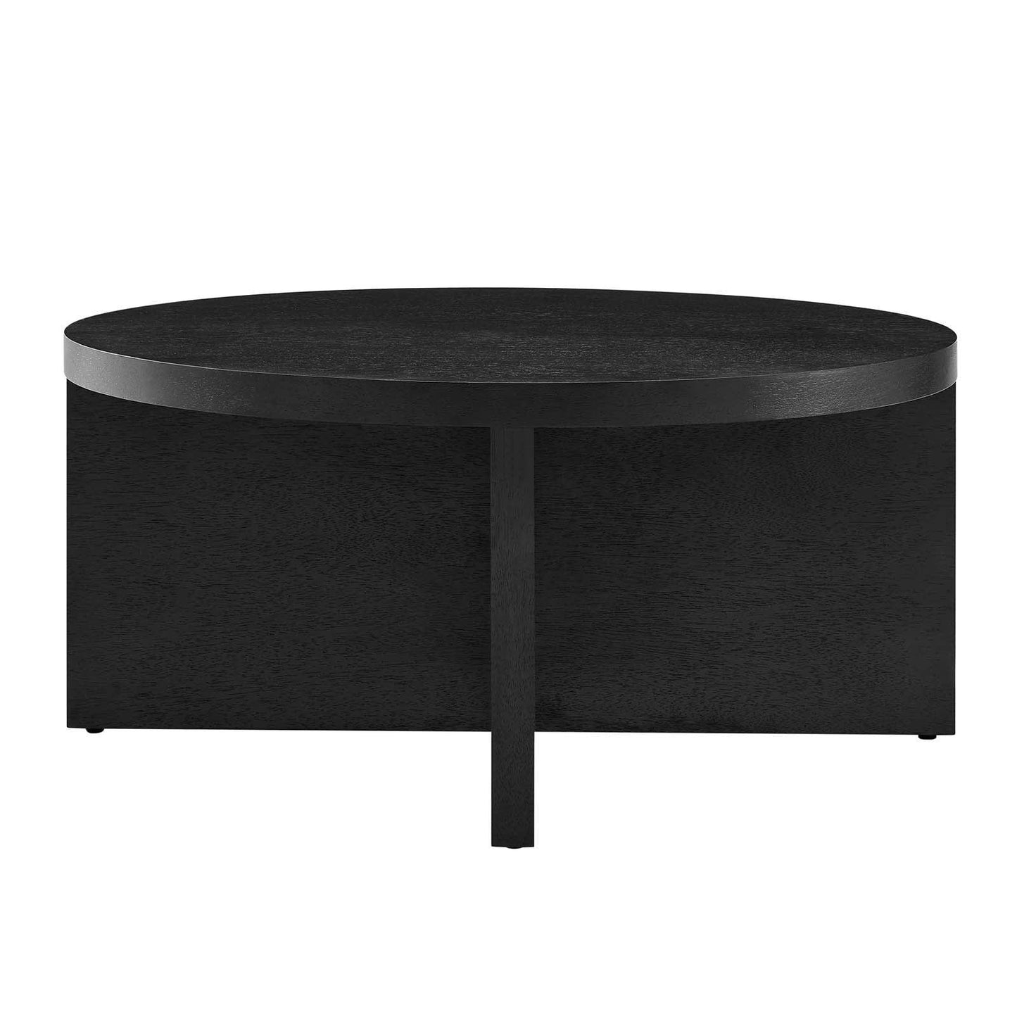 Modway Silas Round Wood Coffee Table FredCo