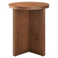 Modway Silas Round Wood Side Table FredCo