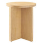 Modway Silas Round Wood Side Table FredCo