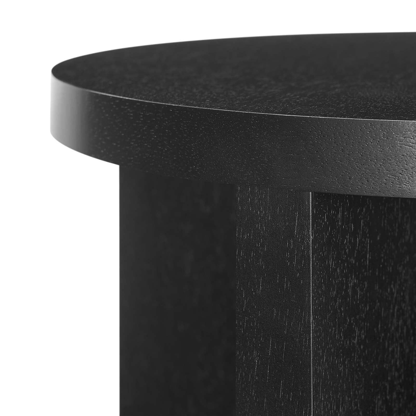 Modway Silas Round Wood Side Table FredCo
