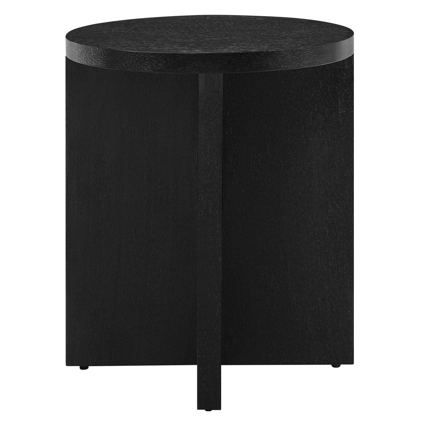 Modway Silas Round Wood Side Table FredCo
