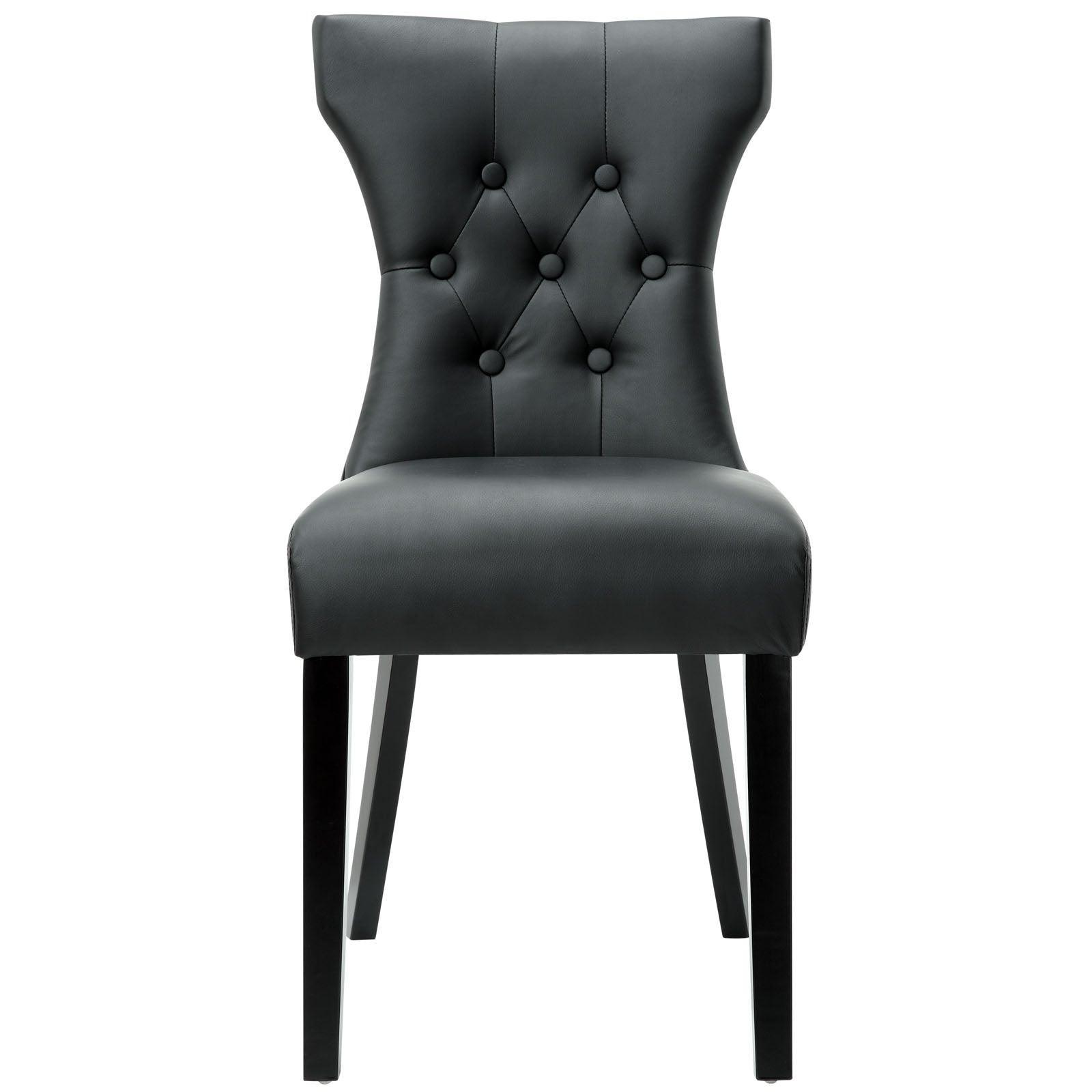 Modway Silhouette Dining Vinyl Side Chair FredCo