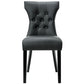 Modway Silhouette Dining Vinyl Side Chair FredCo