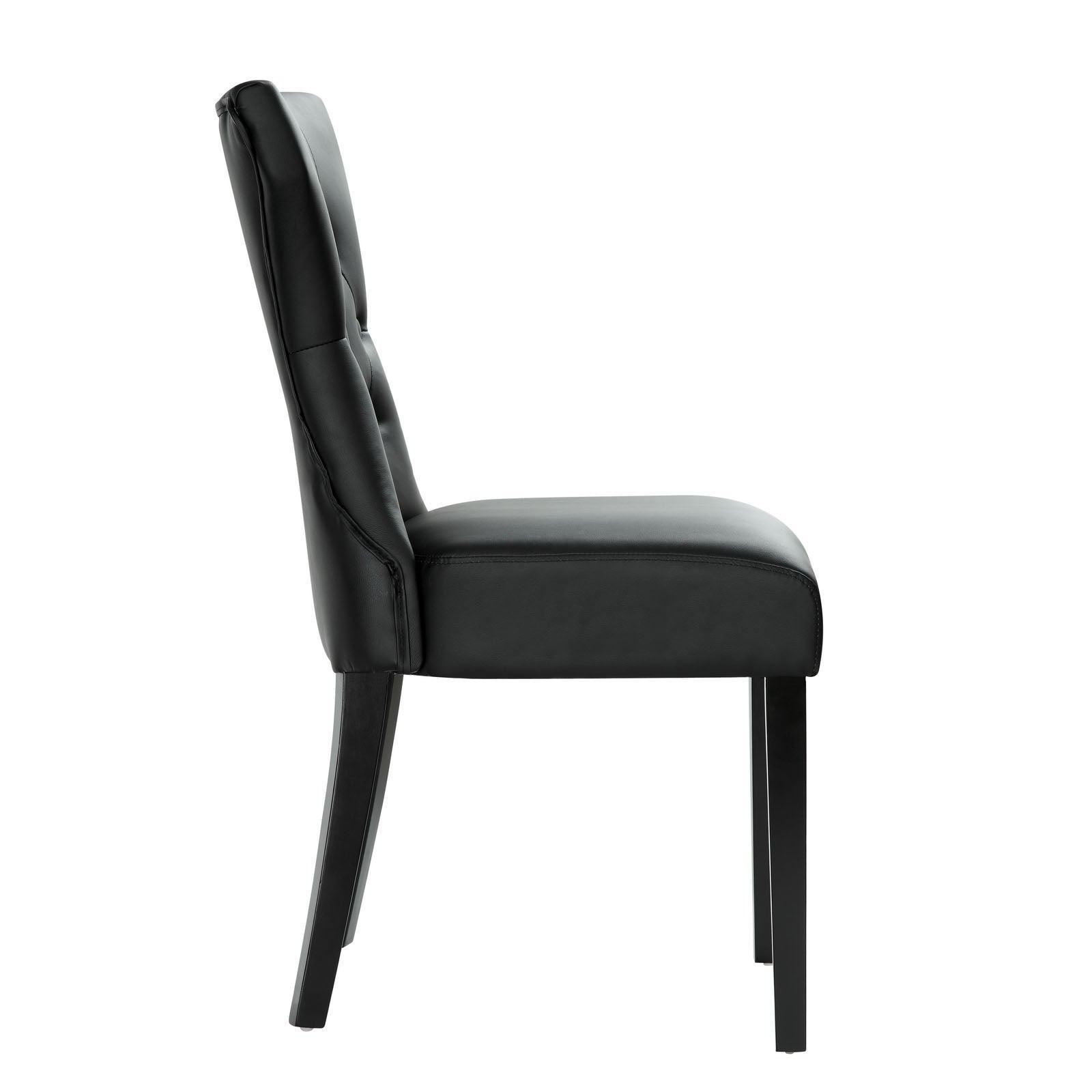 Modway Silhouette Dining Vinyl Side Chair FredCo