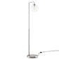 Modway Silo Glass Globe Glass and Metal Floor Lamp FredCo