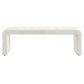 Modway Simba Boucle Fabric Waterfall Long Bench FredCo