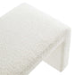 Modway Simba Boucle Fabric Waterfall Long Bench FredCo