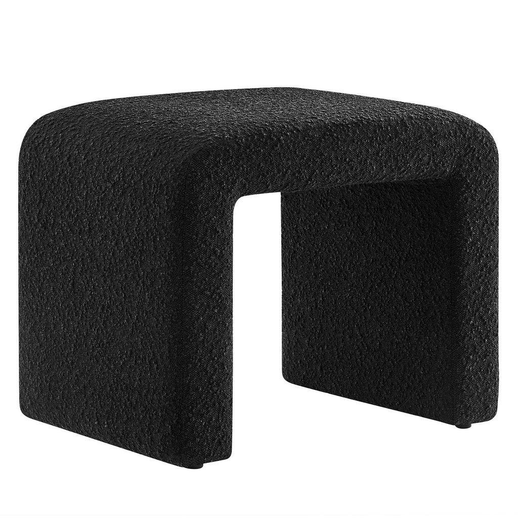 Modway Simba Boucle Fabric Waterfall Stool FredCo