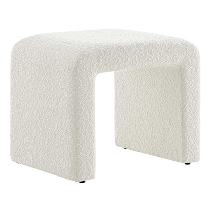 Modway Simba Boucle Fabric Waterfall Stool FredCo