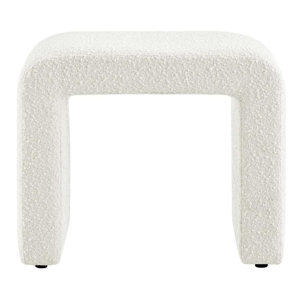 Modway Simba Boucle Fabric Waterfall Stool FredCo
