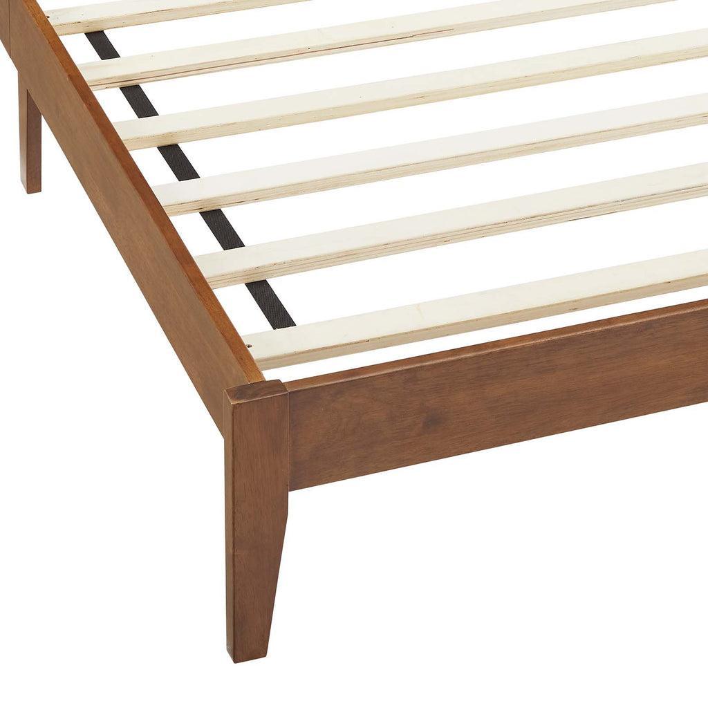 Modway Sirocco Rattan and Wood Platform Bed FredCo