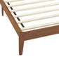 Modway Sirocco Rattan and Wood Platform Bed FredCo