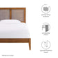 Modway Sirocco Rattan and Wood Platform Bed FredCo