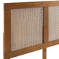 Modway Sirocco Rattan and Wood Platform Bed FredCo