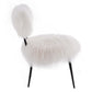 Modway Skylar Sheepskin Chair FredCo
