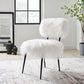 Modway Skylar Sheepskin Chair FredCo
