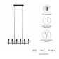 Modway Skylark 6-Light Chandelier FredCo