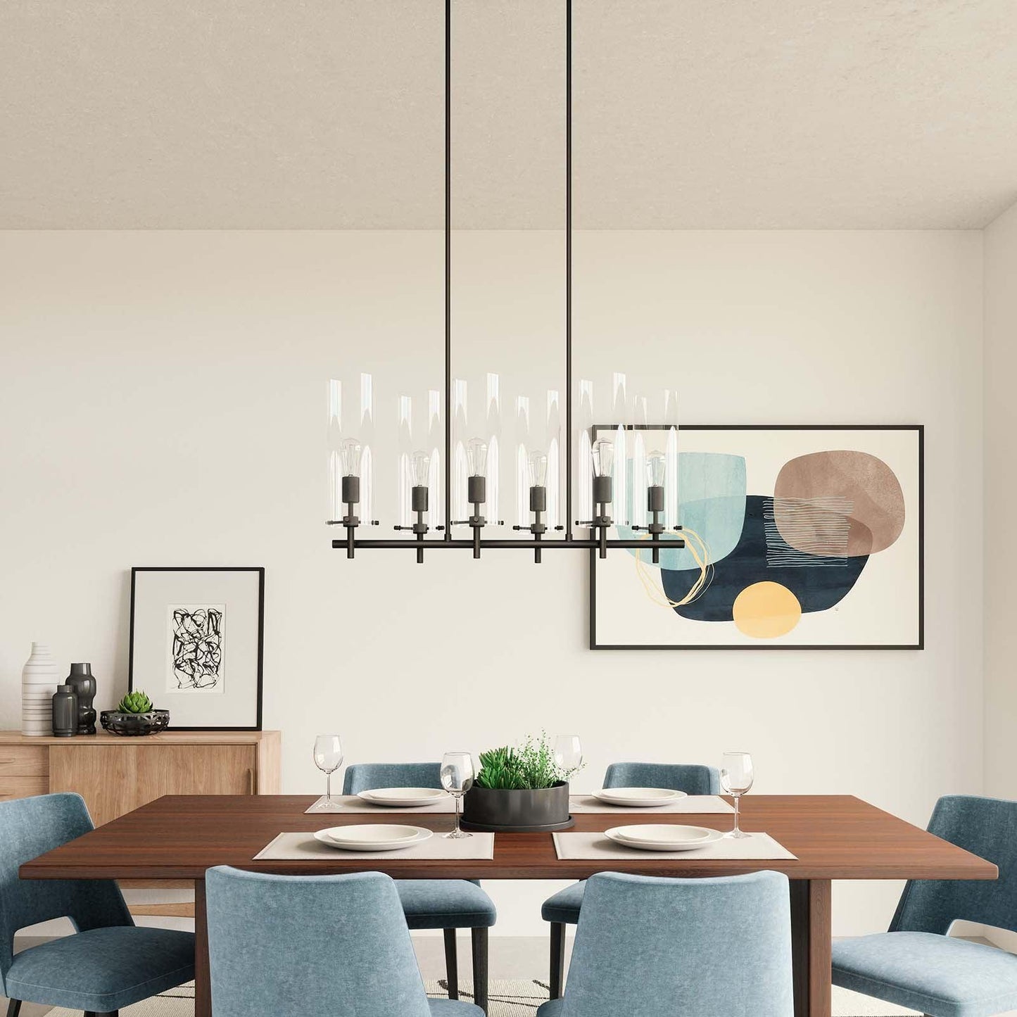 Modway Skylark 6-Light Chandelier FredCo