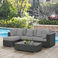 Modway Sojourn 5 Piece Outdoor Patio Sunbrella® Sectional Set, EEI-1890 FredCo