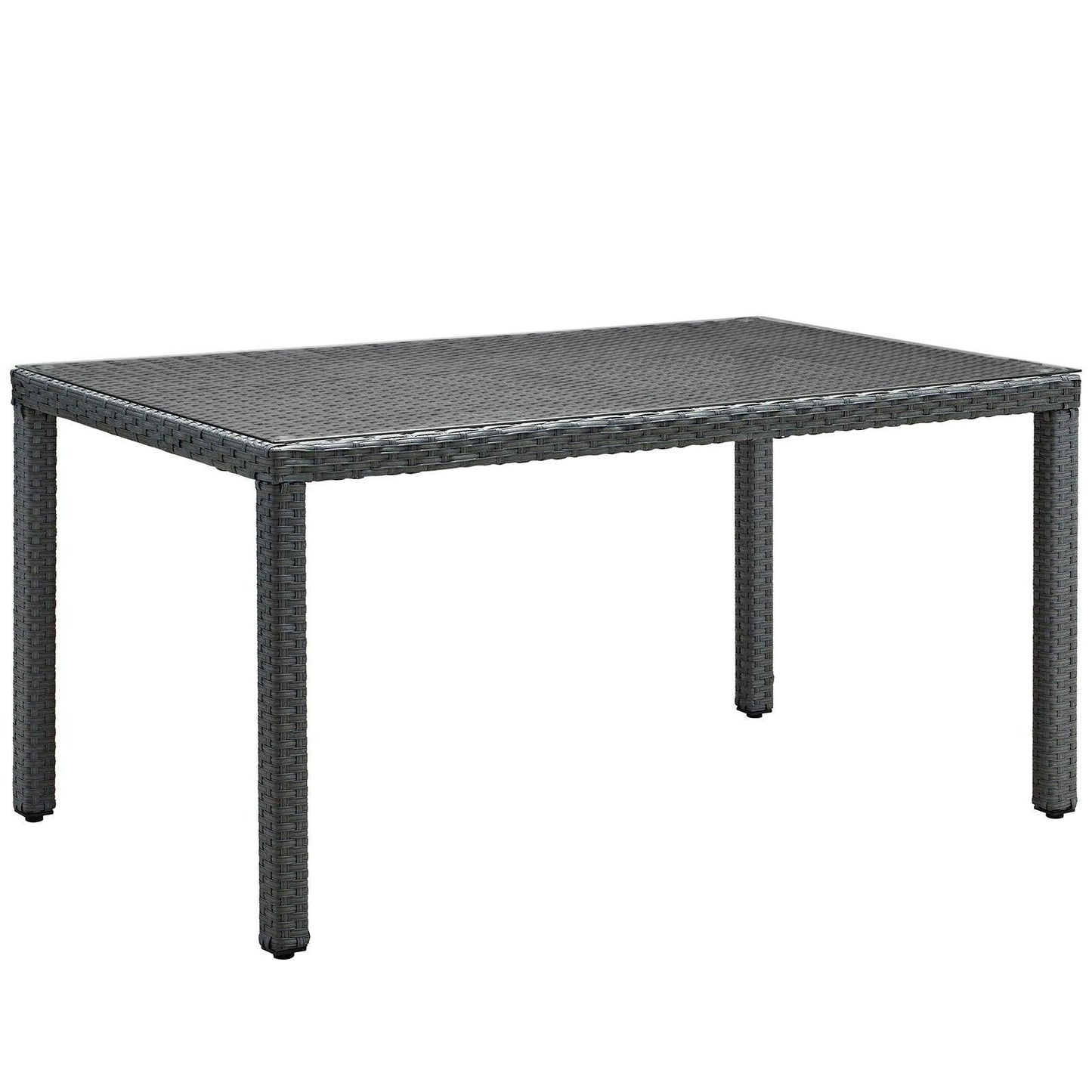 Modway Sojourn 7 Piece Outdoor Patio Sunbrella® Dining Set FredCo