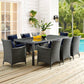 Modway Sojourn 82" Outdoor Patio Dining Table FredCo