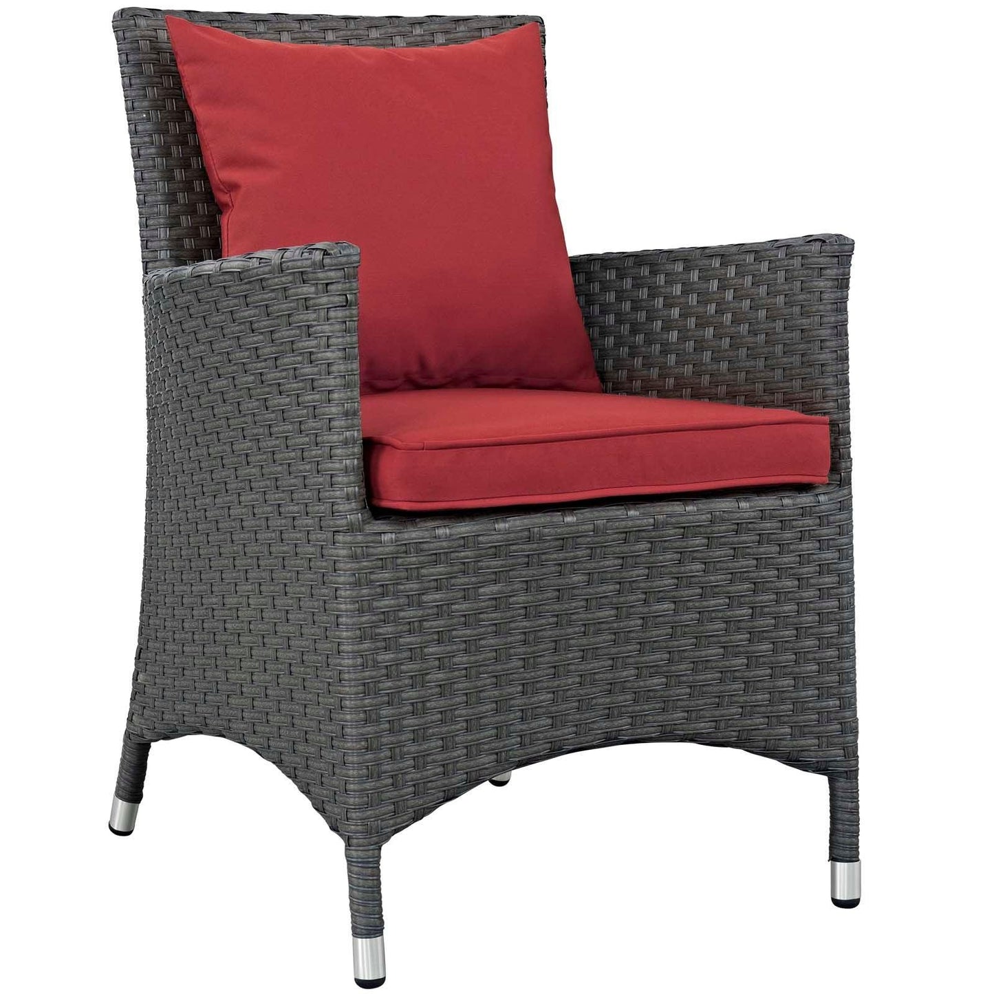 Modway Sojourn Dining Outdoor Patio Sunbrella® Armchair FredCo