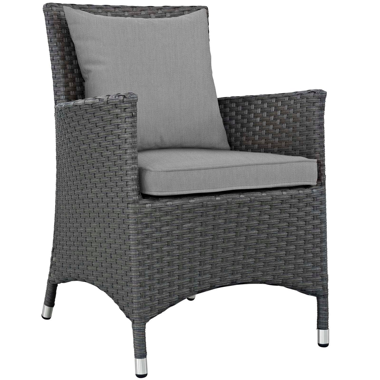 Modway Sojourn Dining Outdoor Patio Sunbrella® Armchair FredCo
