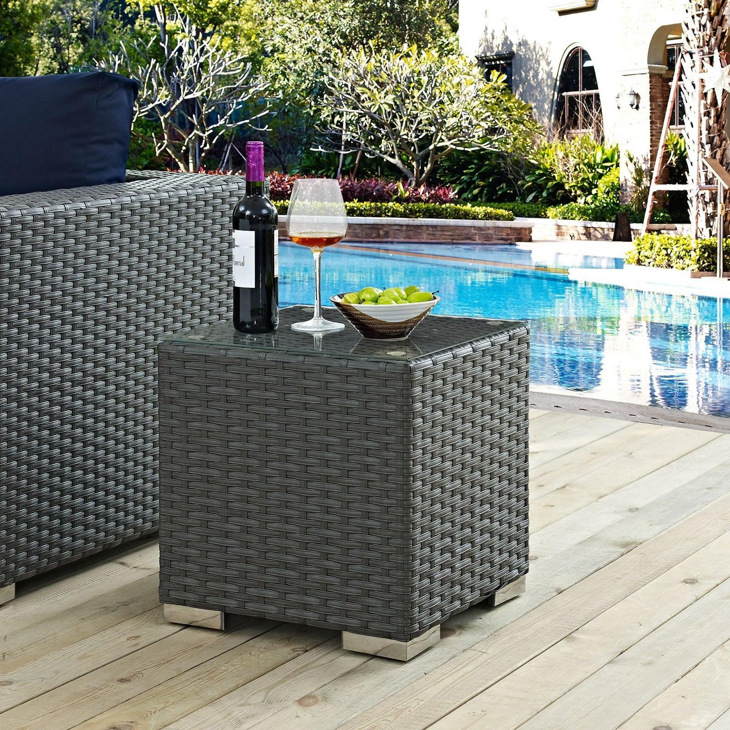 Modway Sojourn Outdoor Patio Side Table FredCo
