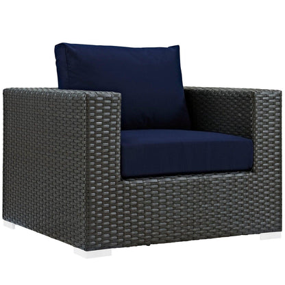 Modway Sojourn Outdoor Patio Sunbrella® Armchair FredCo