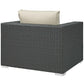 Modway Sojourn Outdoor Patio Sunbrella® Armchair FredCo