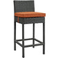 Modway Sojourn Outdoor Patio Sunbrella® Bar Stool FredCo