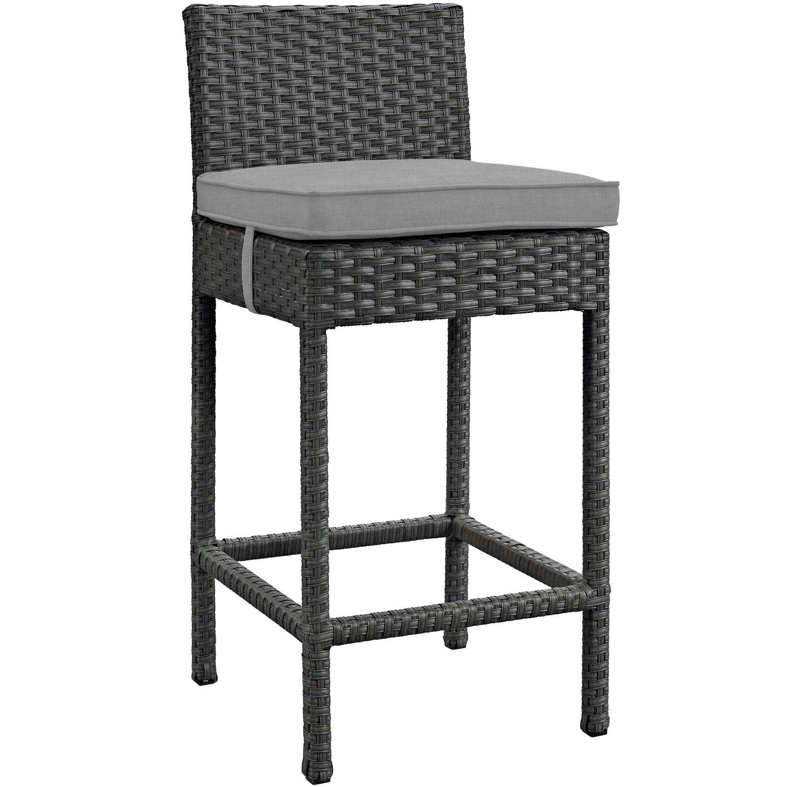 Modway Sojourn Outdoor Patio Sunbrella® Bar Stool FredCo