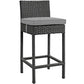 Modway Sojourn Outdoor Patio Sunbrella® Bar Stool FredCo