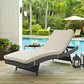 Modway Sojourn Outdoor Patio Sunbrella® Chaise FredCo