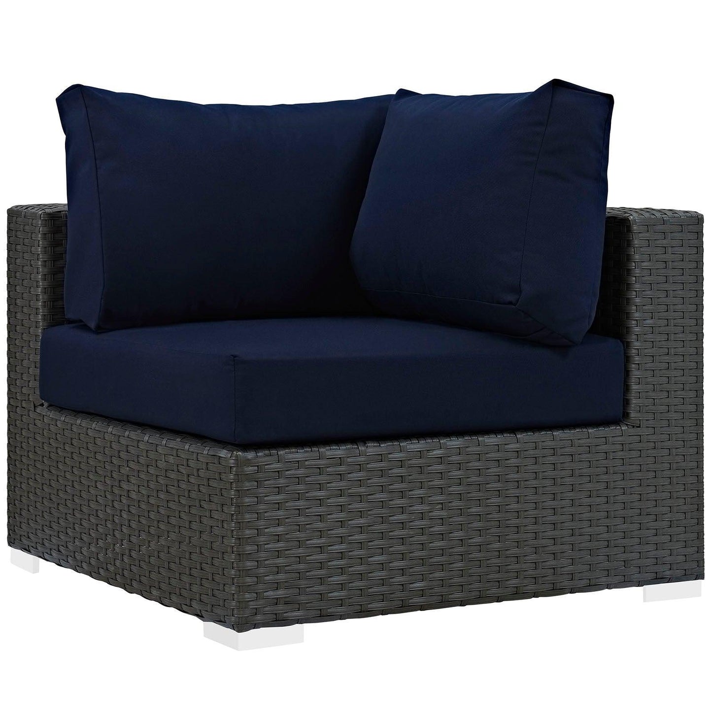 Modway Sojourn Outdoor Patio Sunbrella® Corner FredCo