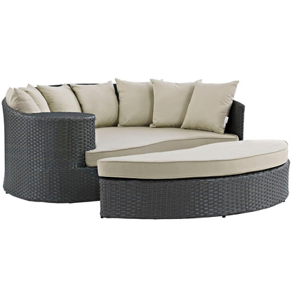 Modway Sojourn Outdoor Patio Sunbrella® Daybed FredCo