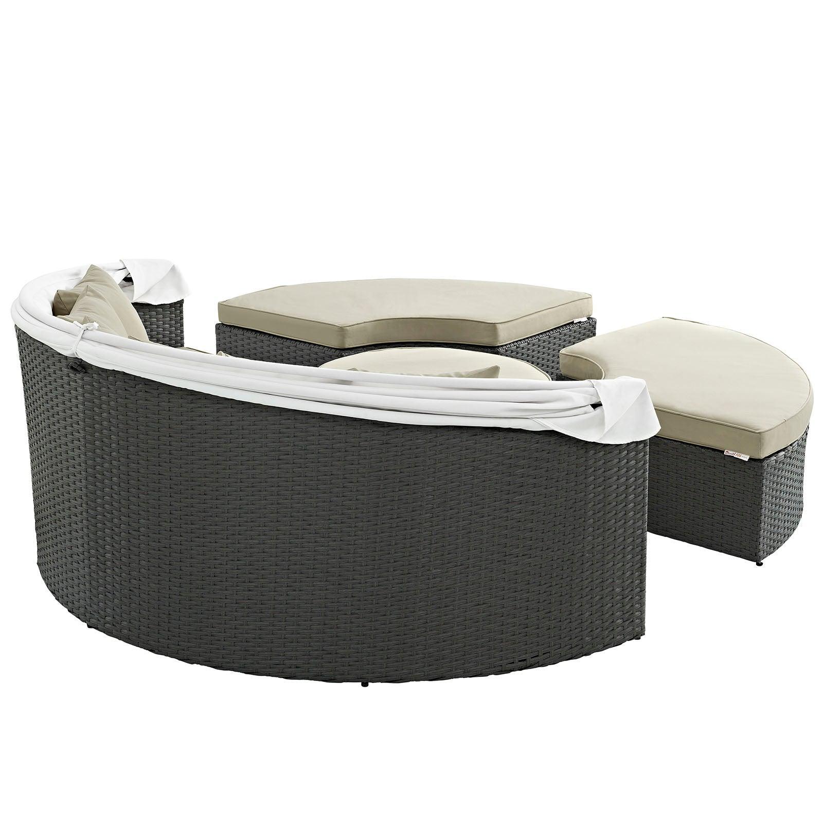 Modway Sojourn Outdoor Patio Sunbrella® Daybed, EEI-1986 FredCo