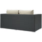 Modway Sojourn Outdoor Patio Sunbrella® Loveseat FredCo