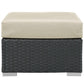 Modway Sojourn Outdoor Patio Sunbrella® Ottoman FredCo