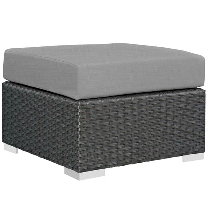 Modway Sojourn Outdoor Patio Sunbrella® Ottoman FredCo