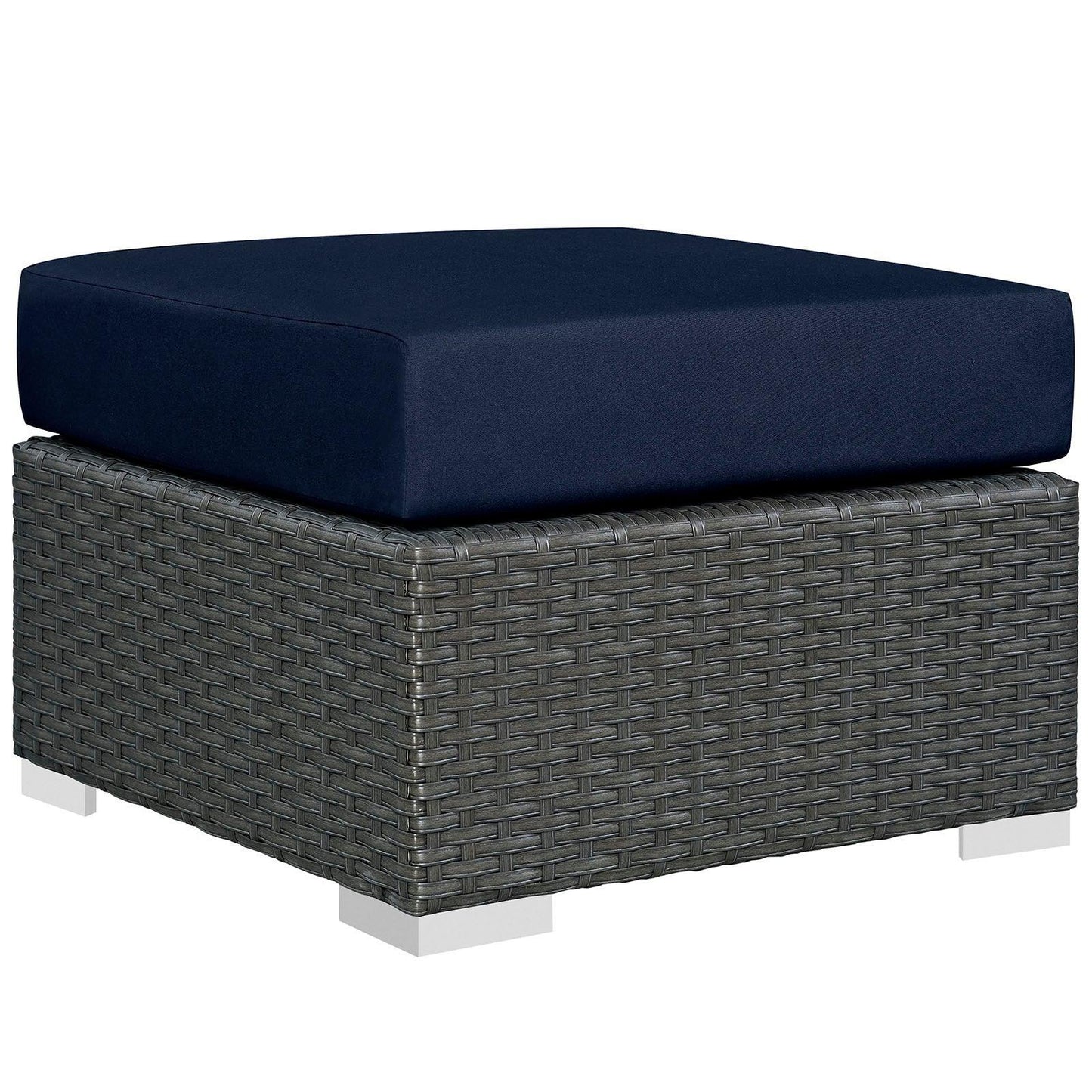 Modway Sojourn Outdoor Patio Sunbrella® Ottoman FredCo