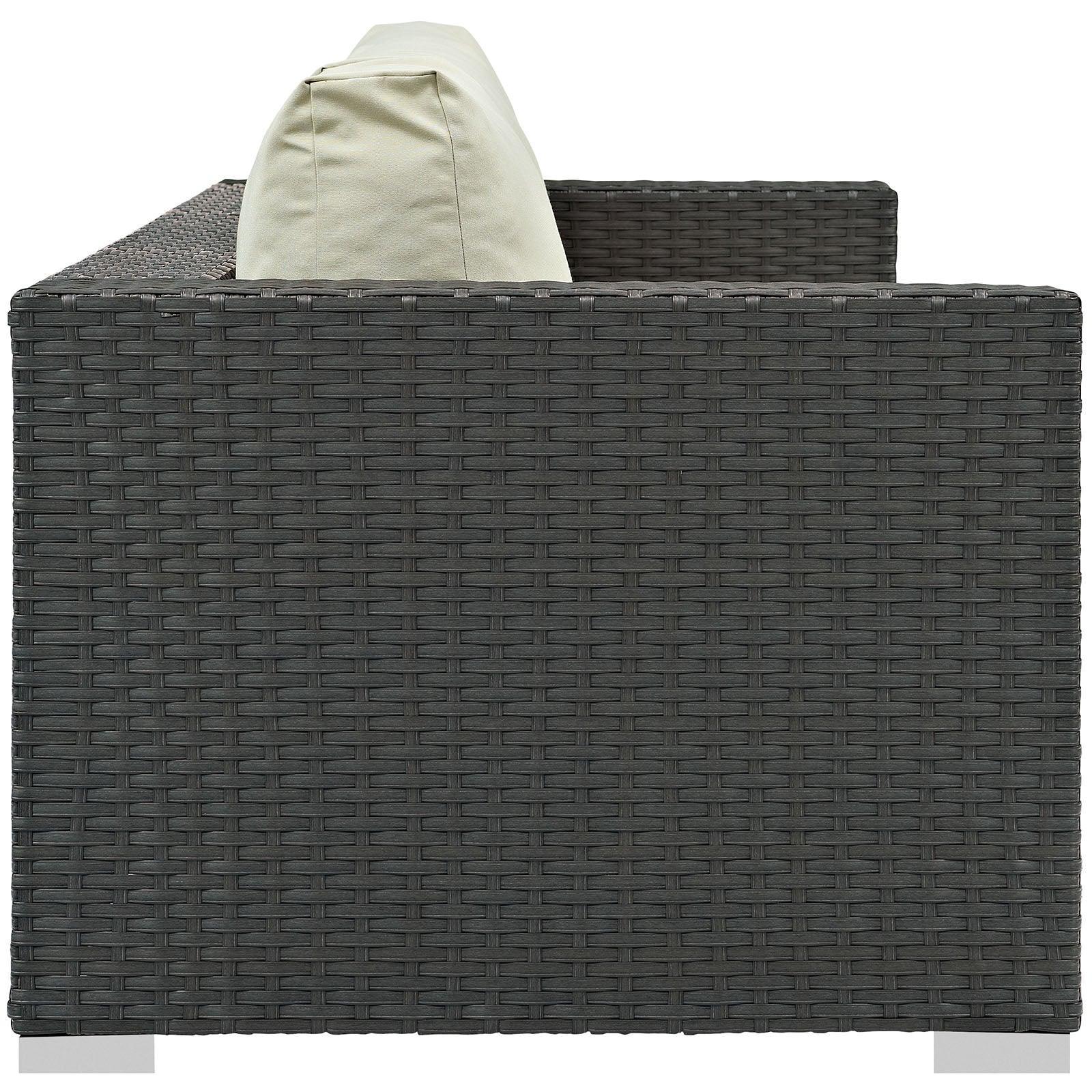 Modway Sojourn Outdoor Patio Sunbrella® Sofa FredCo