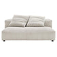 Modway Solace 2-Piece Modular Corduroy Upholstered Sectional Sofa With Chaise FredCo