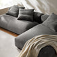 Modway Solace 2-Piece Modular Upholstered Fabric Sectional Sofa With Chaise FredCo