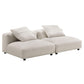 Modway Solace 2-Piece Modular Upholstered Fabric Sofa FredCo