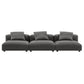 Modway Solace 3-Piece Modular Upholstered Fabric Sofa FredCo