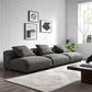 Modway Solace 3-Piece Modular Upholstered Fabric Sofa FredCo